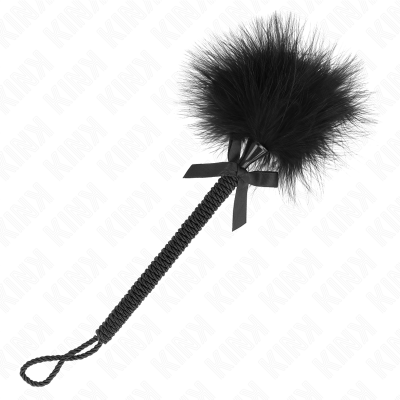 Kink Nylon Rope Wand Tickle Feathers Black 25 Cm - image 2