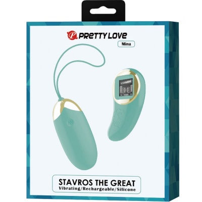 Pretty Love — Green Remote Control Vibrating Egg - image 6
