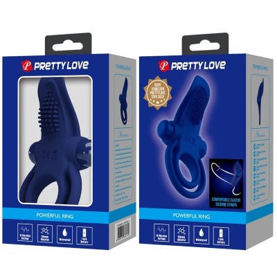 Pretty Love Bronson Double Ring with Vibration Blue - image 9