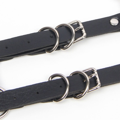 Subblime Leather Harness Straps Chain Details - image 6