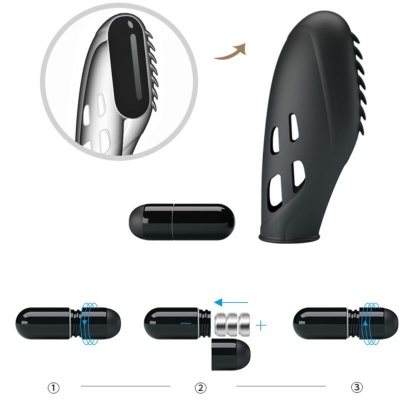 Pretty Love Gilo Silicone Finger Vibrator - image 7