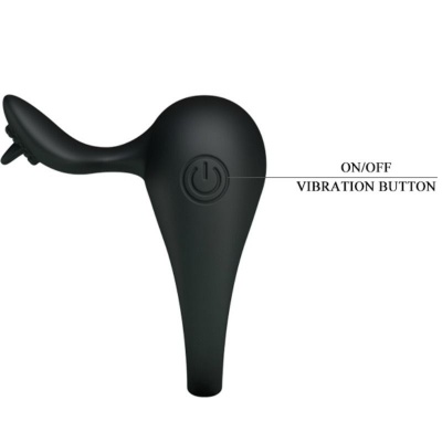 Pretty Love Vibrating Ring with Tongue - image 3