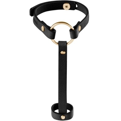 Bijoux Indiscrets Maze Bracelet Hand Harness Black