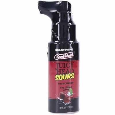 Foto van Doc Johnson - GoodHead Juicy Head Dry Mouth Spray Sour - Kers - 60 ml