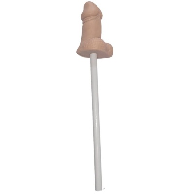 Diablo Picante Soft Penis Pencil Holder Light Tone Diablo Picante Soft Penis Pencil Holder Light Tone