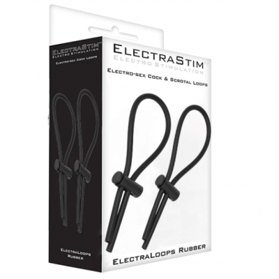 Electrastim Rubber Adjustable Cock and Scrotal Loops - image 2