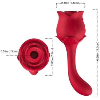 Armony Roselover Clitoral Suction Stimulator Red - image 3