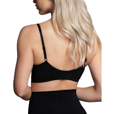 Bye Bra Medium Control Bra Seamless Black Size L - image 3