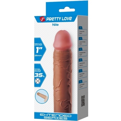 Pretty Love Nile Penis Sleeve, 2.5 cm Extension - image 7