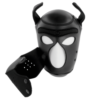 Darkness Neoprene Dog Mask Removable Muzzle L - image 3