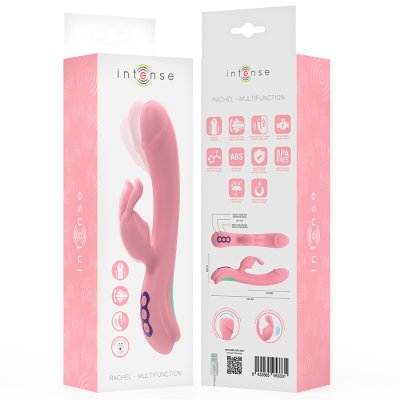 Intense Rachel Rabbit Vibrator - Pink - image 9