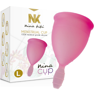 NINA Menstrual Cup Size L, Pink