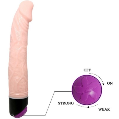 Baile Adour Club Realistic Vibrator 23 cm Natural - image 4