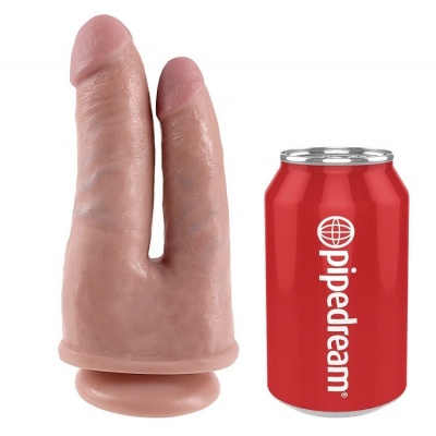 King Cock Double Penetrator, Flesh - image 4