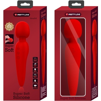 Pretty Love — Meredith Massager 12 Vibration Modes Red - image 9