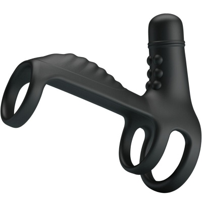 Pretty Love Elastic Penis Extension Sleeve Vibrating