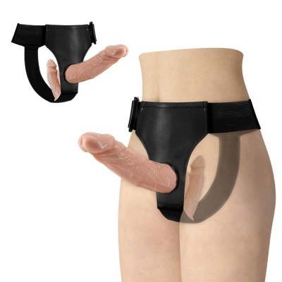 Baile Ultra Passionate Double-Ended Dildo Harness