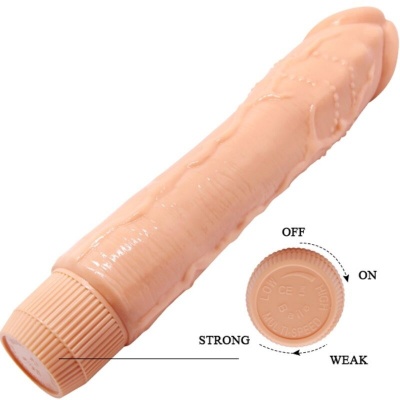 Baile Dybbuk Realistic Vibrator 24 CM Flesh - image 5