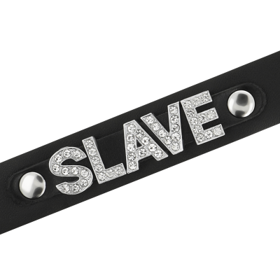 Coquette Chic Desire Slave Vegan Leather Choker - image 4