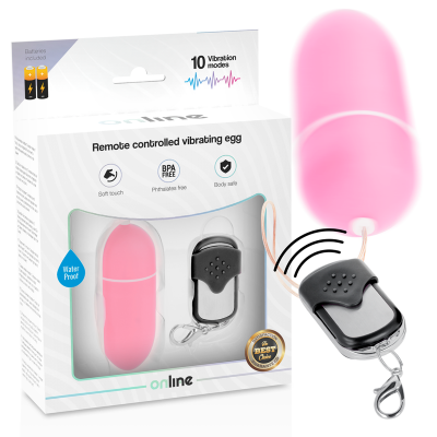 Online Remote Control Vibrating Egg L Pink - image 2
