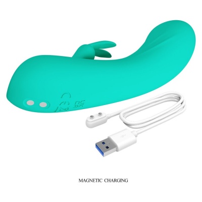 Pretty Love - DJ Stick G-Spot Turquoise Vibrator - image 8