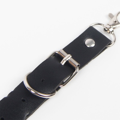 Subblime Leather Belt Garter Harness Rings - image 5