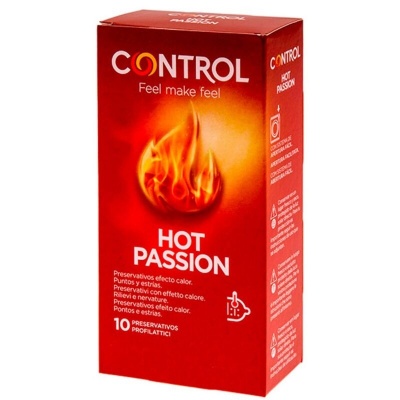 Control Hot Passion Warming Effect Condoms 10pk - image 1