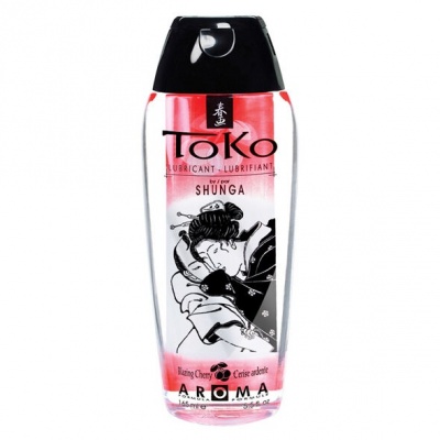 Shunga Toko Burning Cherry Flavored Lubricant 165ml Shunga Toko Burning Cherry Flavored Lubricant 165ml