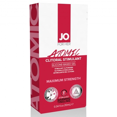 Foto van JO - Atomic Stimulerende Clitoris Gel Extra Sterk -10 ml