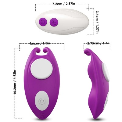 Armony Honeybee Wearable G-Spot Vibrator Purple - image 4