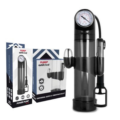 Pump Addicted RX9 Black Vibrator - image 2