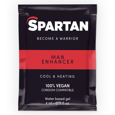 Spartan Male Enhancer 4ml - Hot-Cold Vegan Gel
