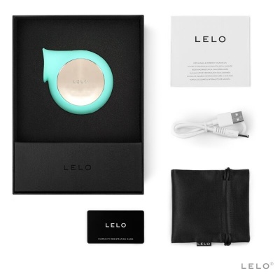 Lelo Sila Aqua Green Clitoral Wave Stimulator - image 3
