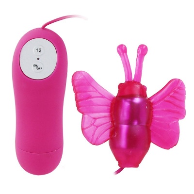 Baile - Cute Secret Butterfly Stimulator Vibrator 12V - image 2