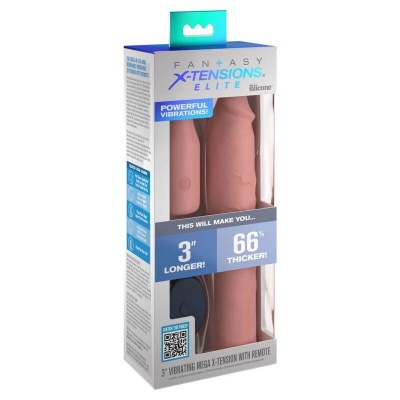 Pipedreams Fantasy X-Tensions Sleeve 9in + 3in Plug - image 3