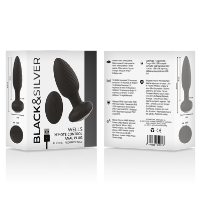Wells Plug Silicone Anal Rotator Remote Control - image 5
