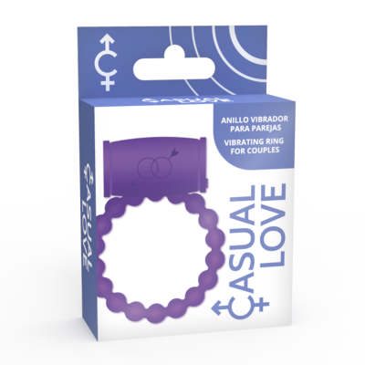 Casual Love Ring 25 Couple Vibrator Violet - image 4