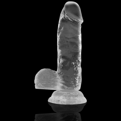 X Ray Clear Dildo With Balls 15.5 CM - image 7