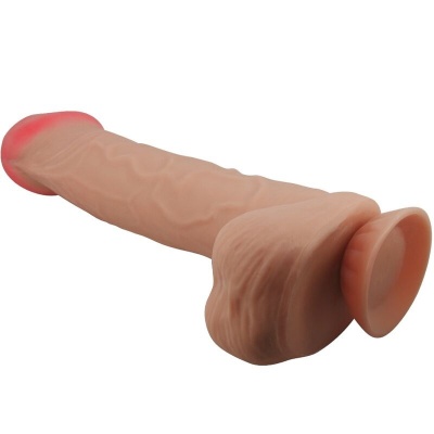 Pretty Love Sliding Skin Dildo Flesh 26 CM - image 2