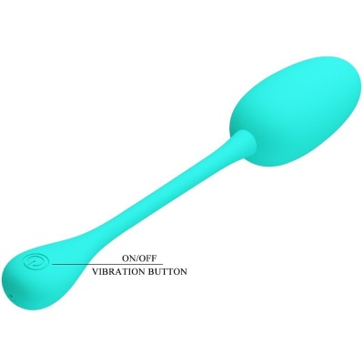 Pretty Love — Knucker Water Green Rechargeable Vibrating Egg - image 7