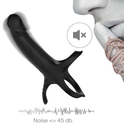 Armony Penis Ring with Vibrator Black 9 Modes - image 12