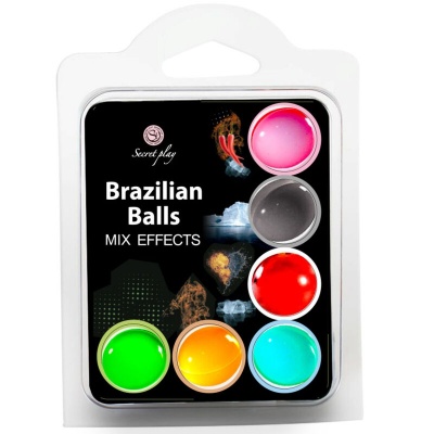 Secret Play 6 Brazilian Balls Mix Effect Secret Play 6 Brazilian Balls Mix Effect