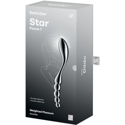 Satisfyer Star Force 1 Stainless Steel Dildo - image 5