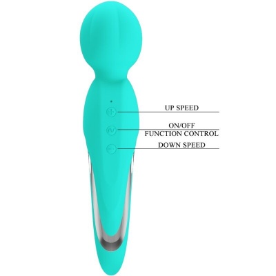 Pretty Love — Walter Vibrator Wand Aqua Green - image 6