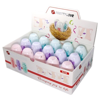 Pretty Love Double-Sided Masturbator Egg 15-Pack - image 1