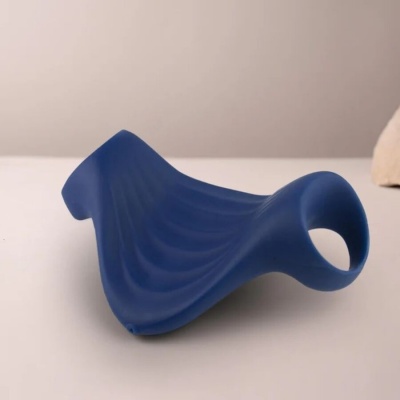Rocks-Off Palm Blue Flexible Vibrator Masturbator - image 3
