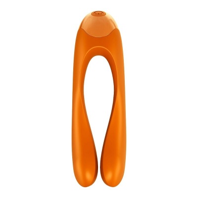 Satisfyer - Candy Cane Finger Vibrator Orange - image 5