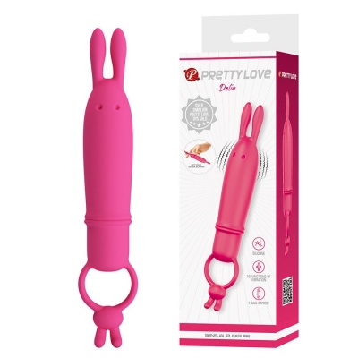 Pretty Love - Delia Rabbit Vibrator With Resistance Ring - image 2