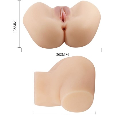 Crazy Bull Hailey Realistic Vagina Anus Vibrator - image 6