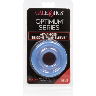 CalExotics Advanced Silicone Pump Sleeve, Blue, 3 Inch - image 2